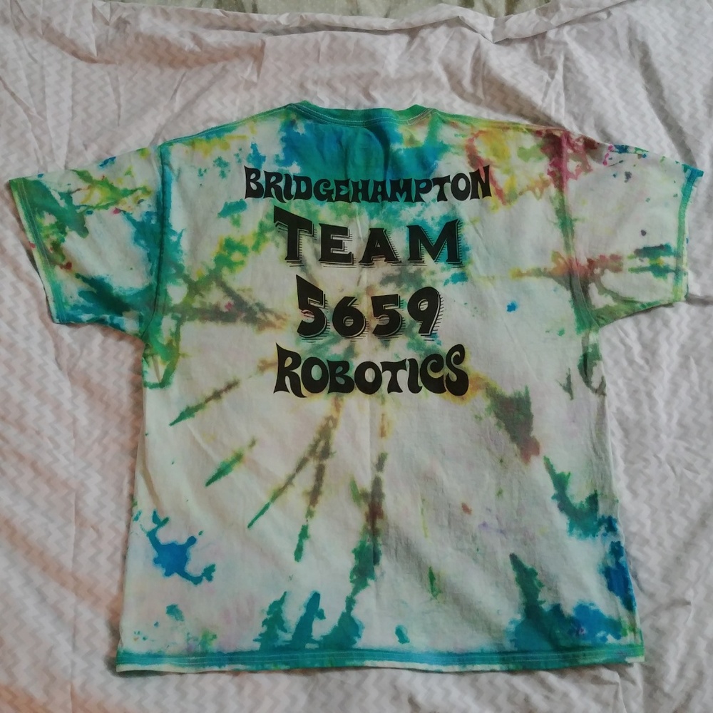 Hanes First Steamworks Tie-Dye T-shirt Size XL - Picture 5 of 6